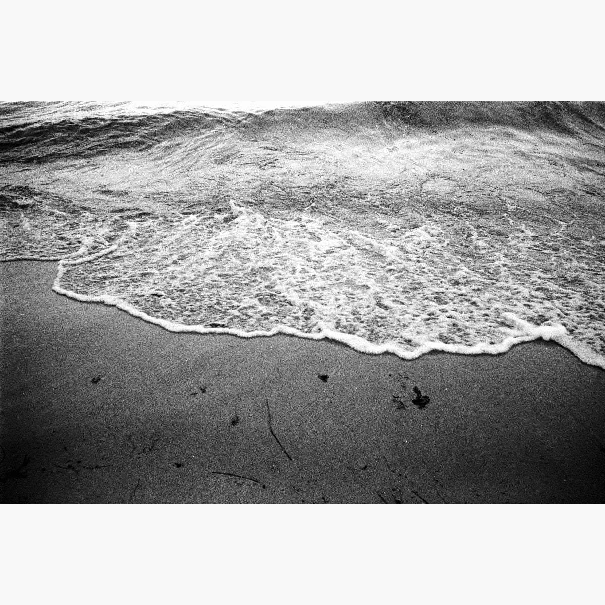 sea shore - photographic sample from Black & White Film Developing service