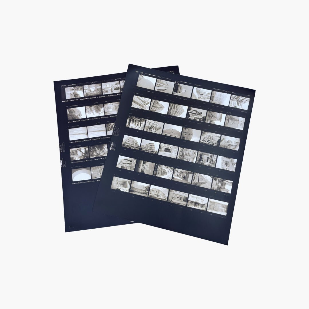 Black & White (Silver Gelatin) Contact Sheet service - Balkan Film Lab    