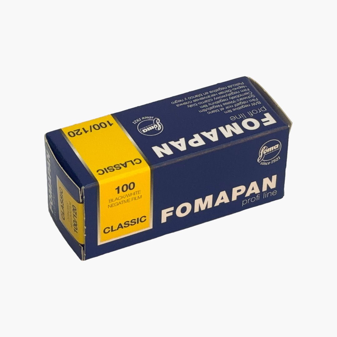 Foma Fomapan Classic 100 ISO medium format black and white film
