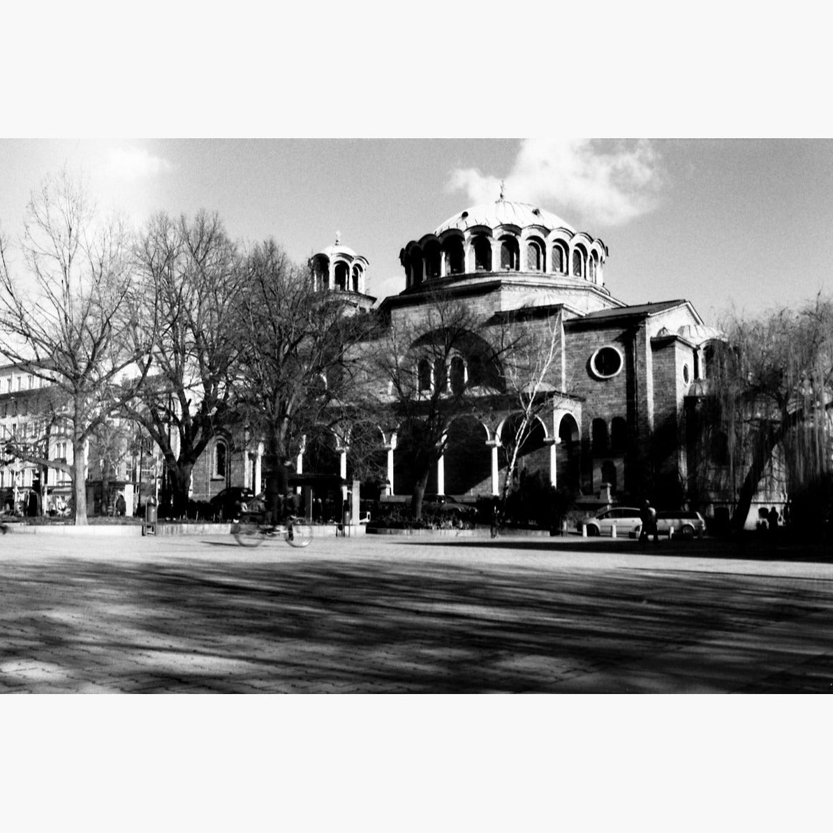 Church - Foma Fomapan Classic 100 ISO 35mm black and white film example image