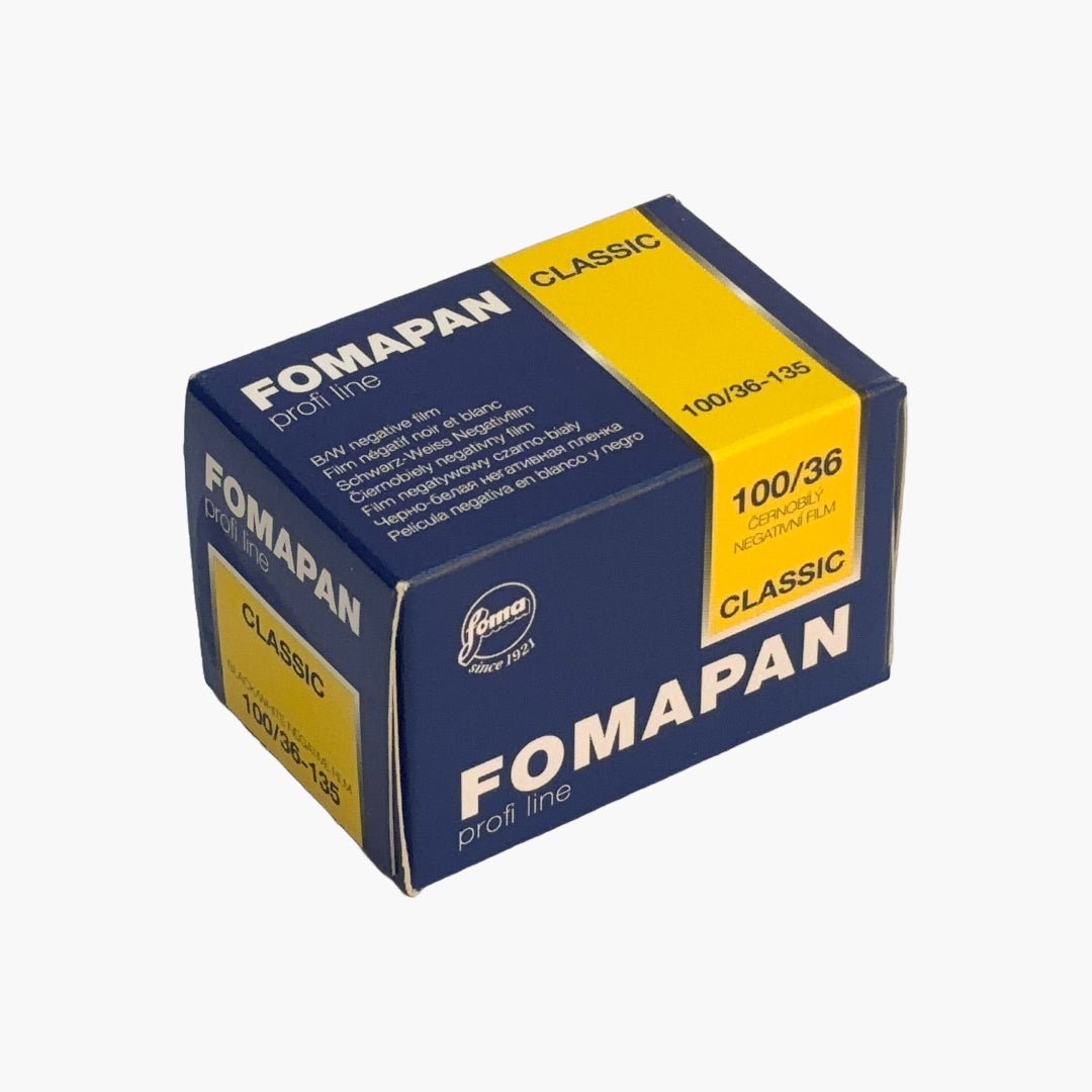 Foma Fomapan Classic 100 ISO 35mm black and white film