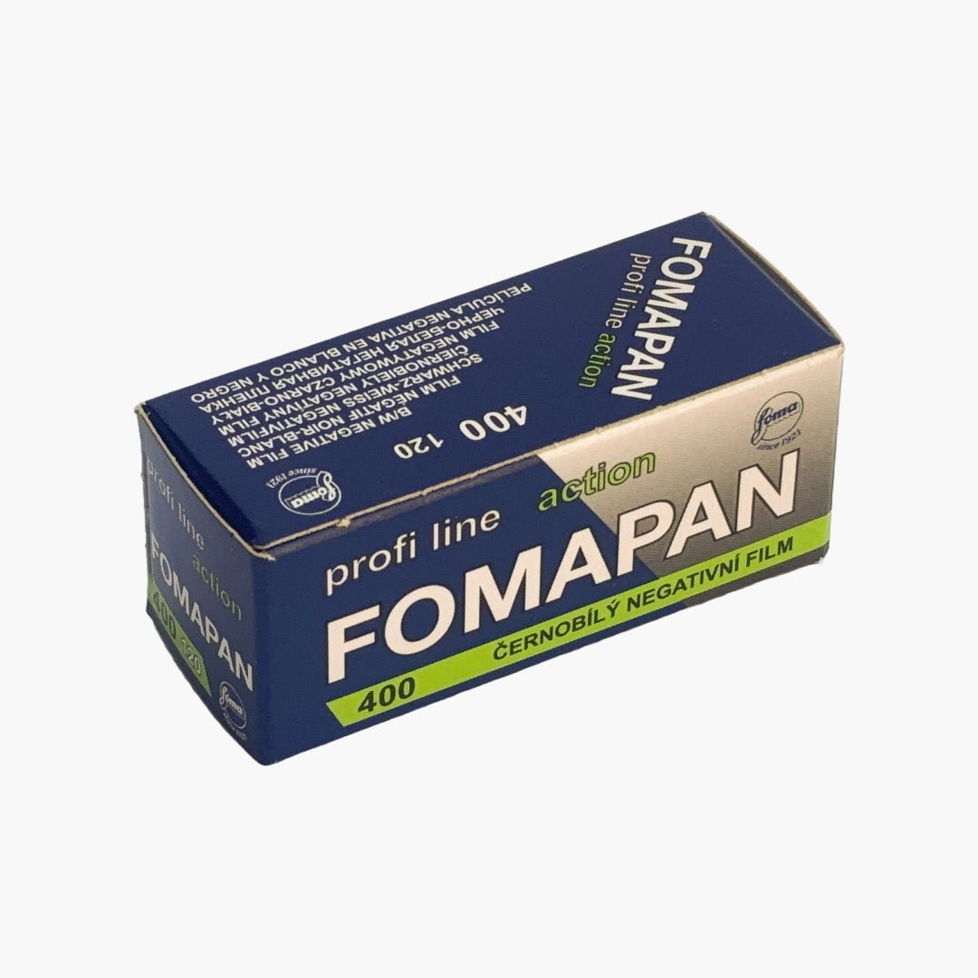 Foma Fomapan Action 400 ISO medium format black and white film