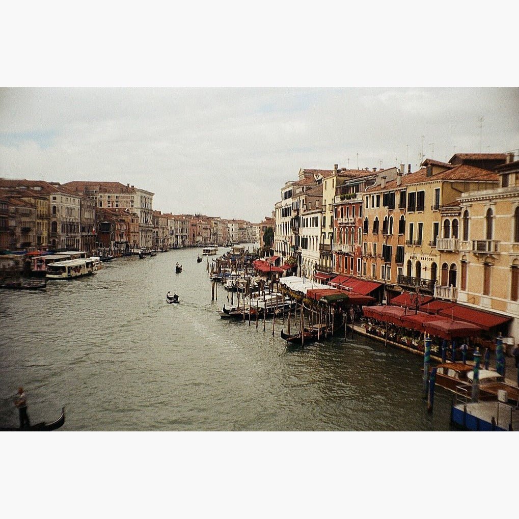 large River running through a city - Kodak Gold 200 ISO 35mm colour negative film example image