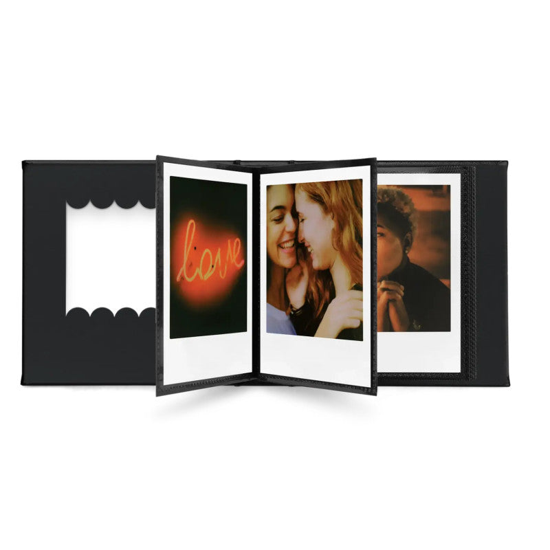 Фоторамка Polaroid Scalloped Photo Album - Черен