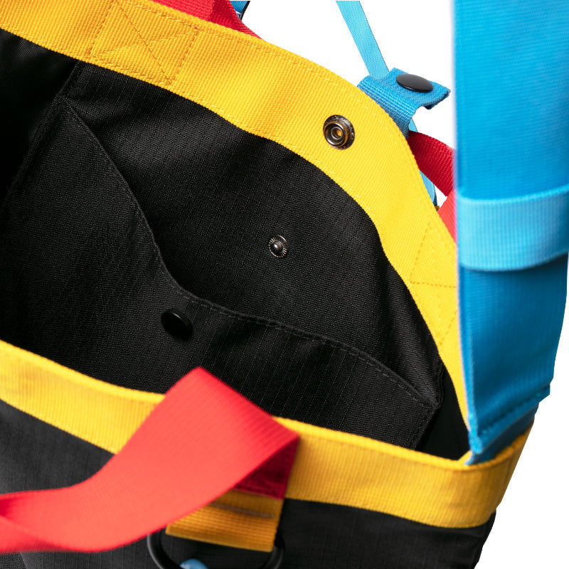 Чанта Polaroid Ripstop Tote - Черен / Многоцветен