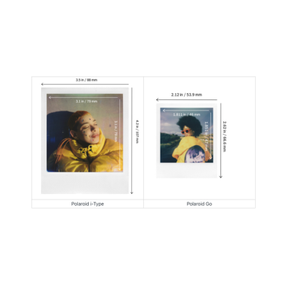 Polaroid Color Go Film - Golden Frame - Двоен пакет